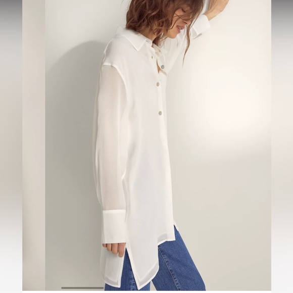 NEW Aritzia Twain Button Up - Picture 3 of 11